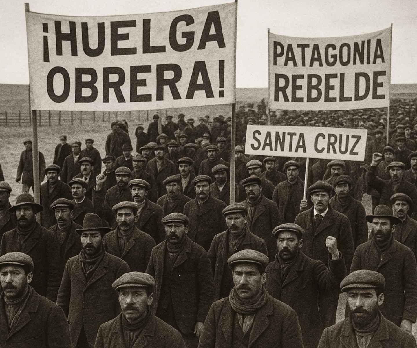 Workers' strike in Patagonia
